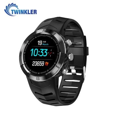 Ceas Smartwatch Twinkler Tky Dt08 Cu Functie De Monitorizare Variabilitate Ritm Cardiac Vrc Tensiune Arteriala Calitate Somn Barometru Altitudine Busola Negru Xkids