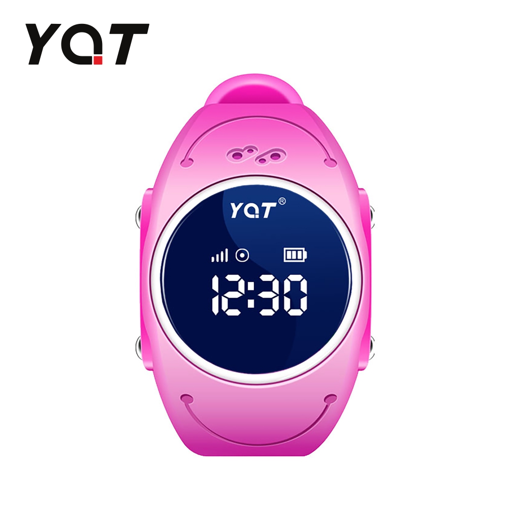 Ceas Smartwatch Pentru Copii YQT Q520S cu Functie Telefon, Localizare GPS, Istoric traseu, Apel de Monitorizare, Calitate somn, Pedometru, Roz, Cartela SIM Cadou