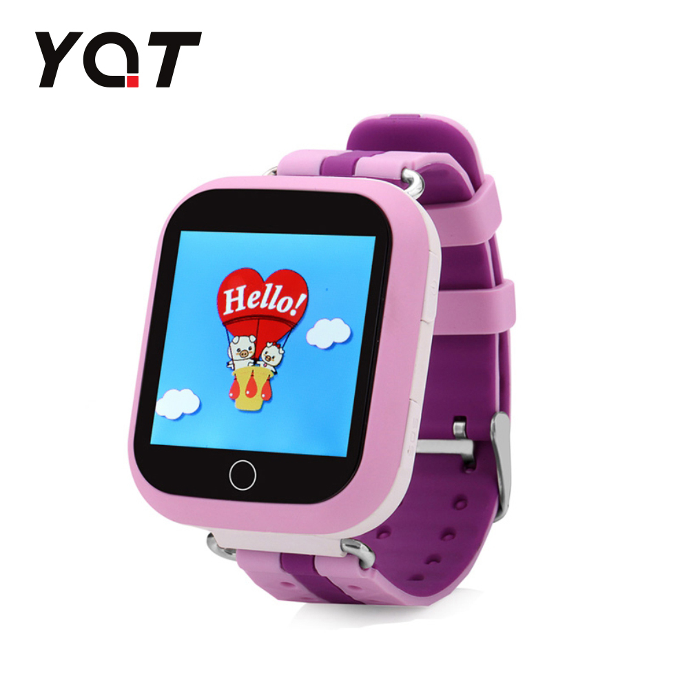 Ceas Smartwatch Pentru Copii YQT Q750 cu Functie Telefon, Localizare GPS, Apel de Monitorizare, Pedometru, SOS, Roz