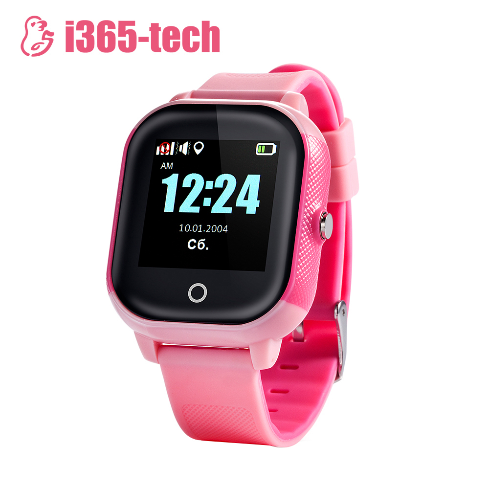 Ceas Smartwatch Pentru Copii i365-Tech FA23 cu Functie Telefon, Localizare GPS, SOS, Istoric traseu, Pedometru, Roz