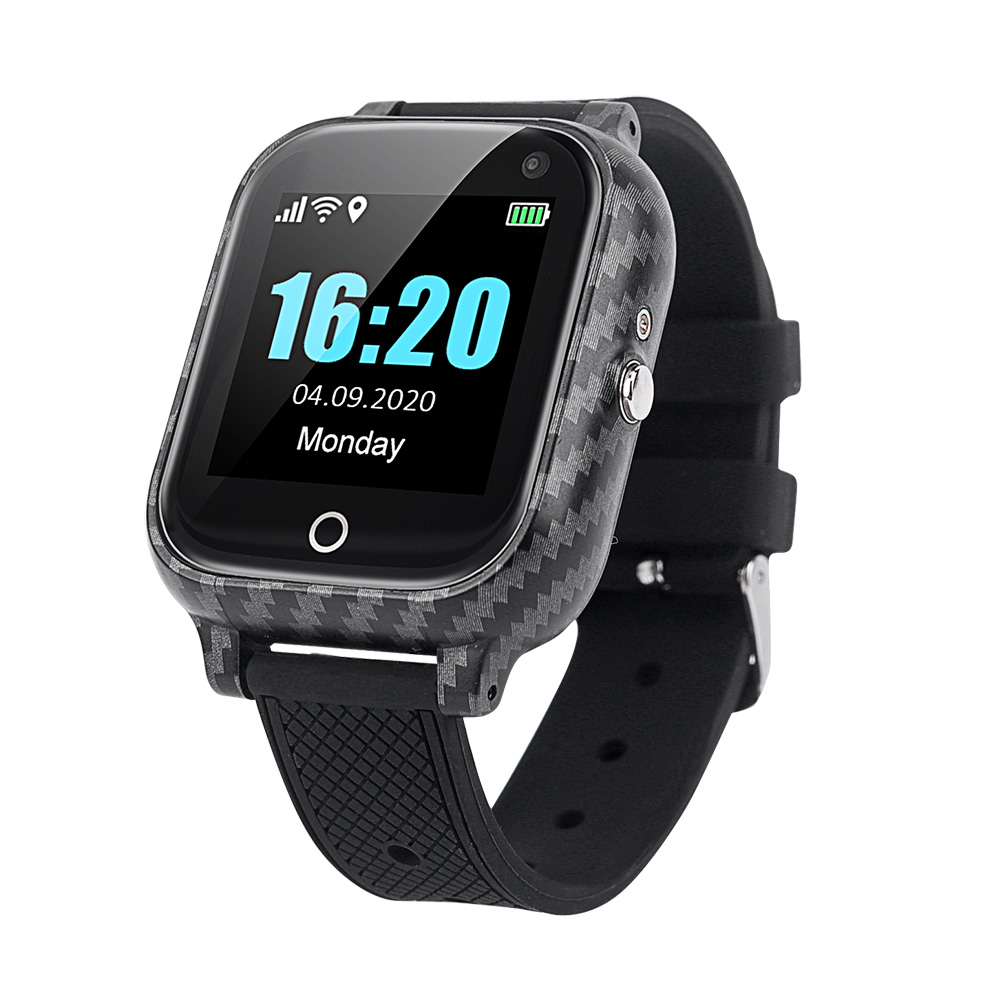 Ceas Smartwatch Pentru Varstnici, i365-FA27T, Functie telefon, GPS, Termometru, Pedometru, Rezistenta la apa IP54