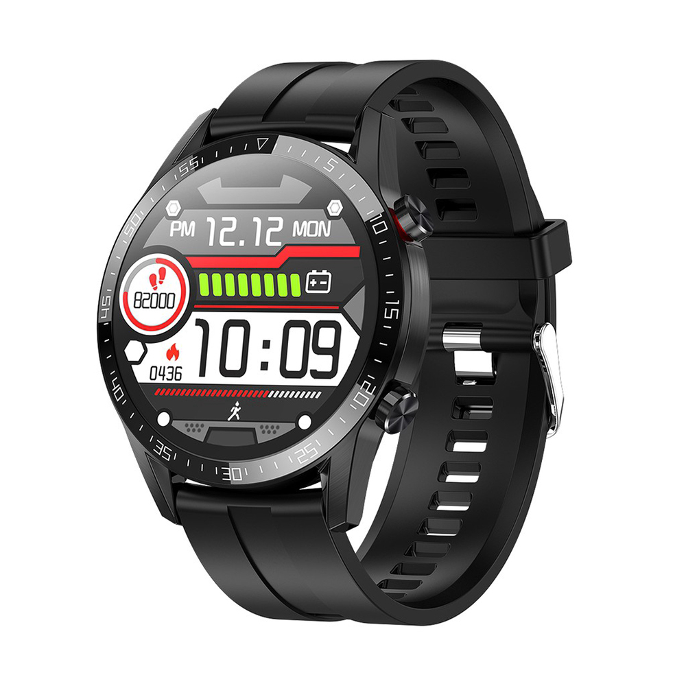 Ceas smartwatch, Twinkler TKY-SW03, Negru, Functie masurarea ritmului cardiac, Rezistenta IP54, Bluetooth