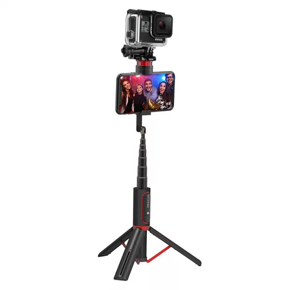 Selfie Stick BlitzWolf BW-BS10 Sport, Portabil, 3 in 1, Multifunctional, Detasabil, Bluetooth 3.0