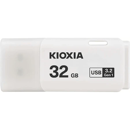 Memorie USB Kioxia Hayabusa U301, 32GB, USB 3.0, Alb