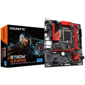 Placa de baza GIGABYTE B760M GAMING LGA1700 2xDDR5 4xSATA 2xM.2