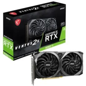 Placa video MSI GeForce® RTX™ 3060 VENTUS 2X, 12GB GDDR6, 192-bit