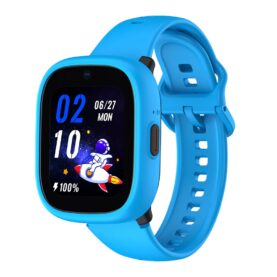 Ceas Smartwatch Pentru Copii LAGENIO K3 cu Functie Telefon, Model 2024, Premium, Monitorizare Sanatate, Conexiune 4G, Albastru